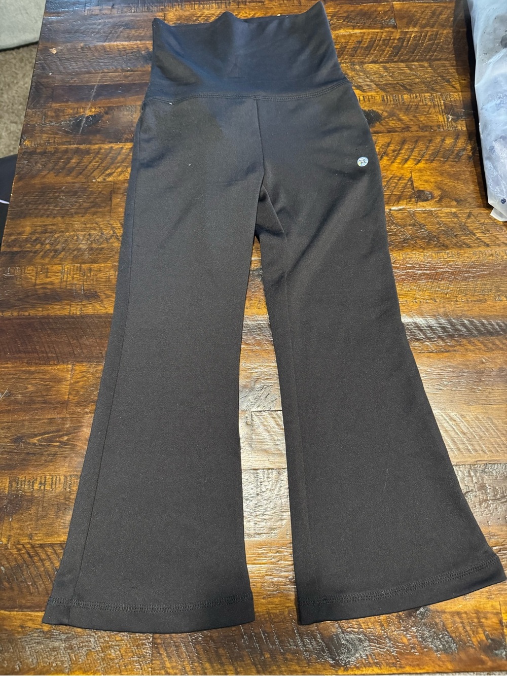 RBX Black Girls' Flare Leggings